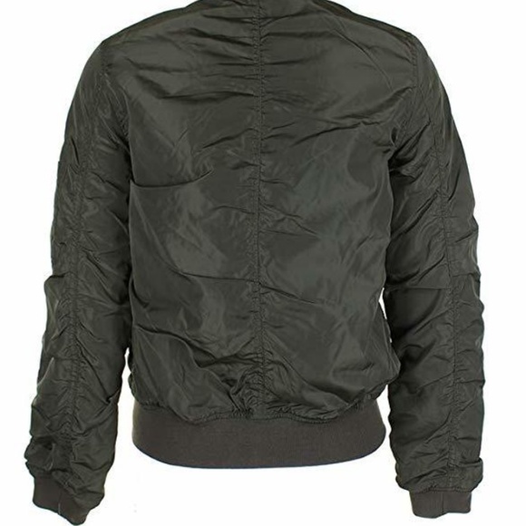 American Rag Bomber Jacket Olive - Picture 3 of 8